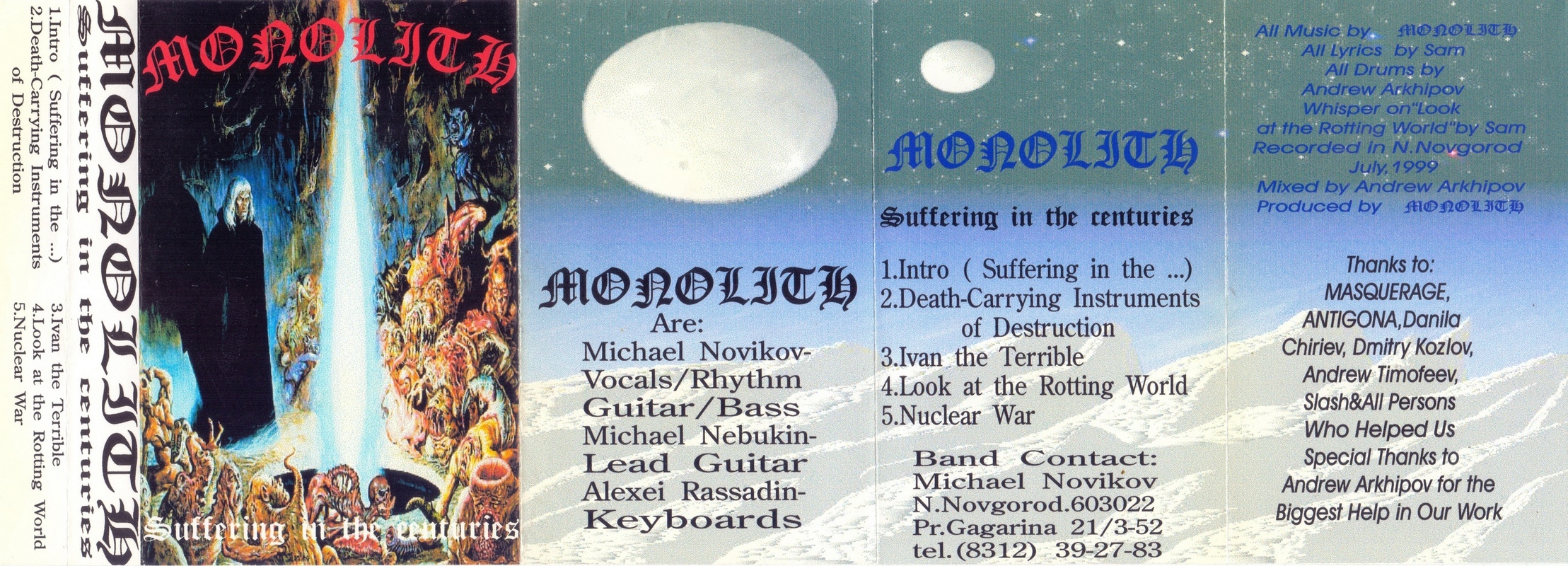 MONOLITH — «Suffering In The Centuries» (1999) [Demo]
